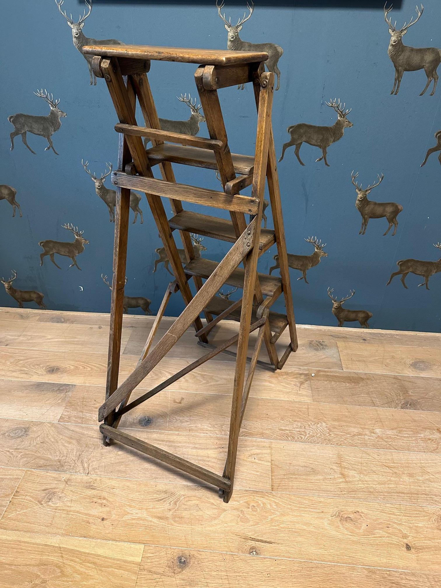 antike Eichenstufen (Eichenholz) im Angebot