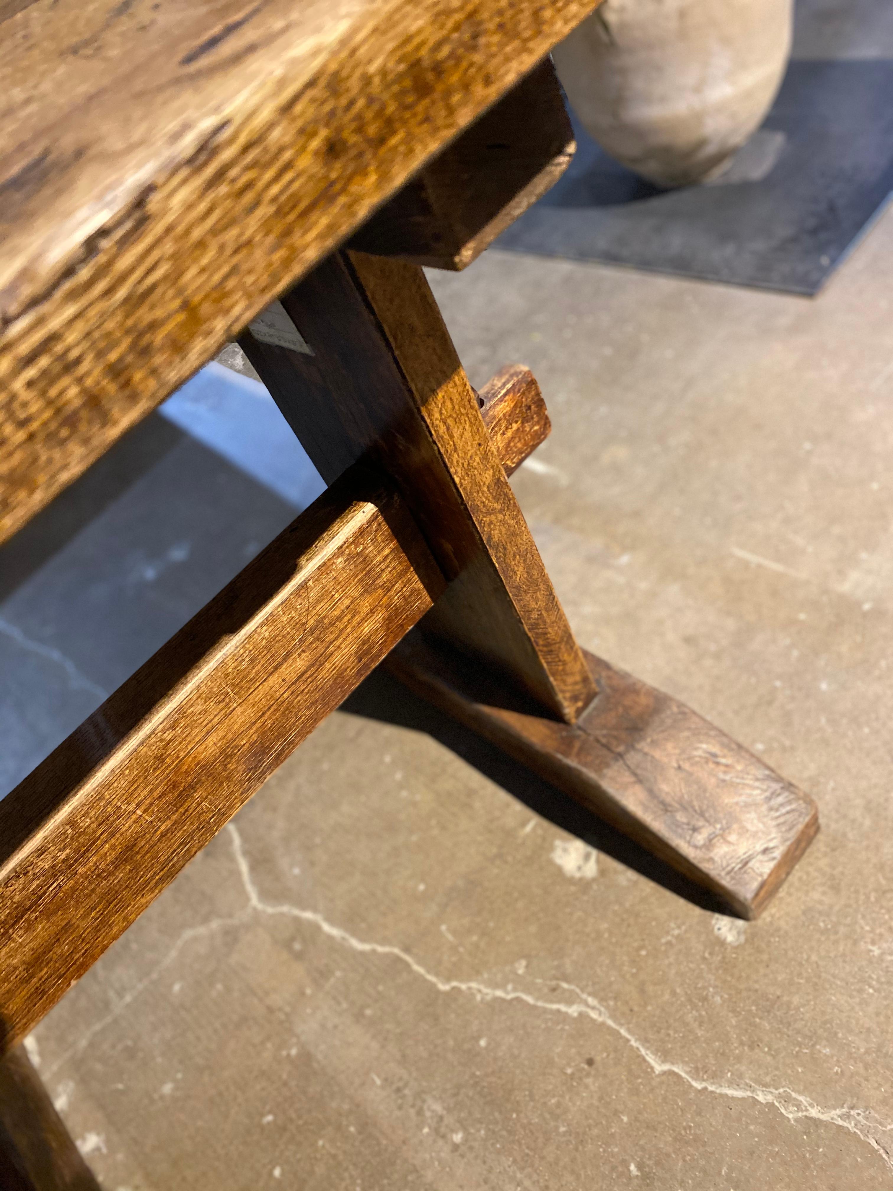 Antique Oak Table In Good Condition In Dallas, TX