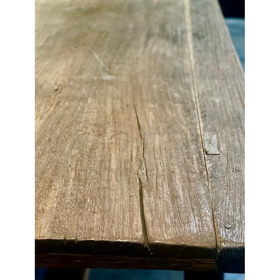 Antiker Tisch aus Eichenholz, FR-0265 im Angebot 12