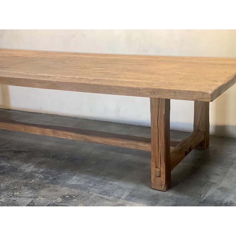 Antique Oak Table, FR-0265 In Fair Condition For Sale In Scottsdale, AZ