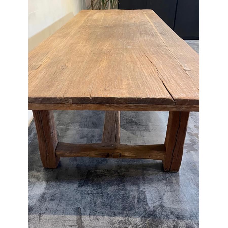 Antiker Tisch aus Eichenholz, FR-0265 im Angebot 3