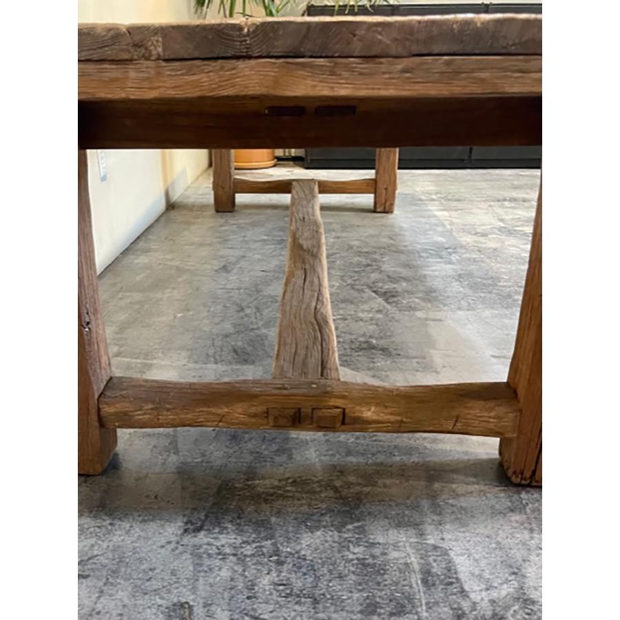 Antiker Tisch aus Eichenholz, FR-0265 im Angebot 4