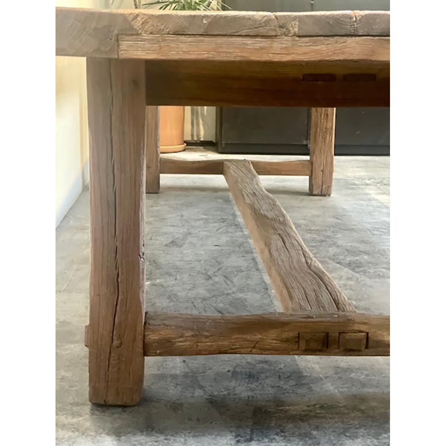 Antiker Tisch aus Eichenholz, FR-0265 im Angebot 5