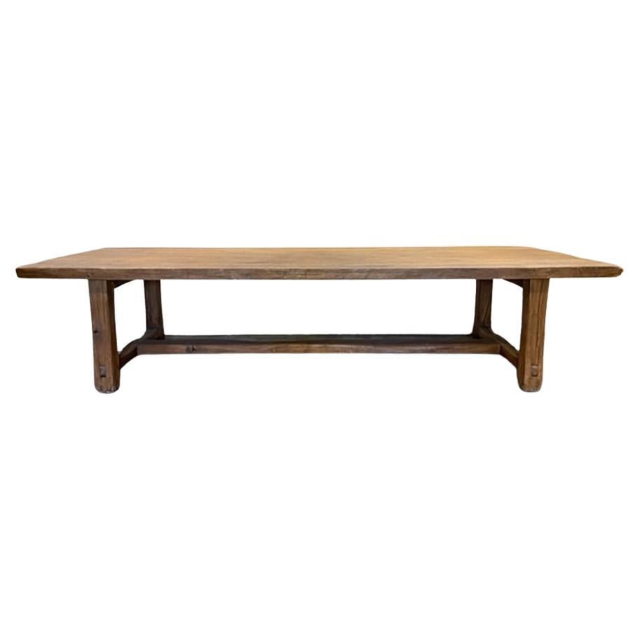 Antiker Tisch aus Eichenholz, FR-0265 im Angebot