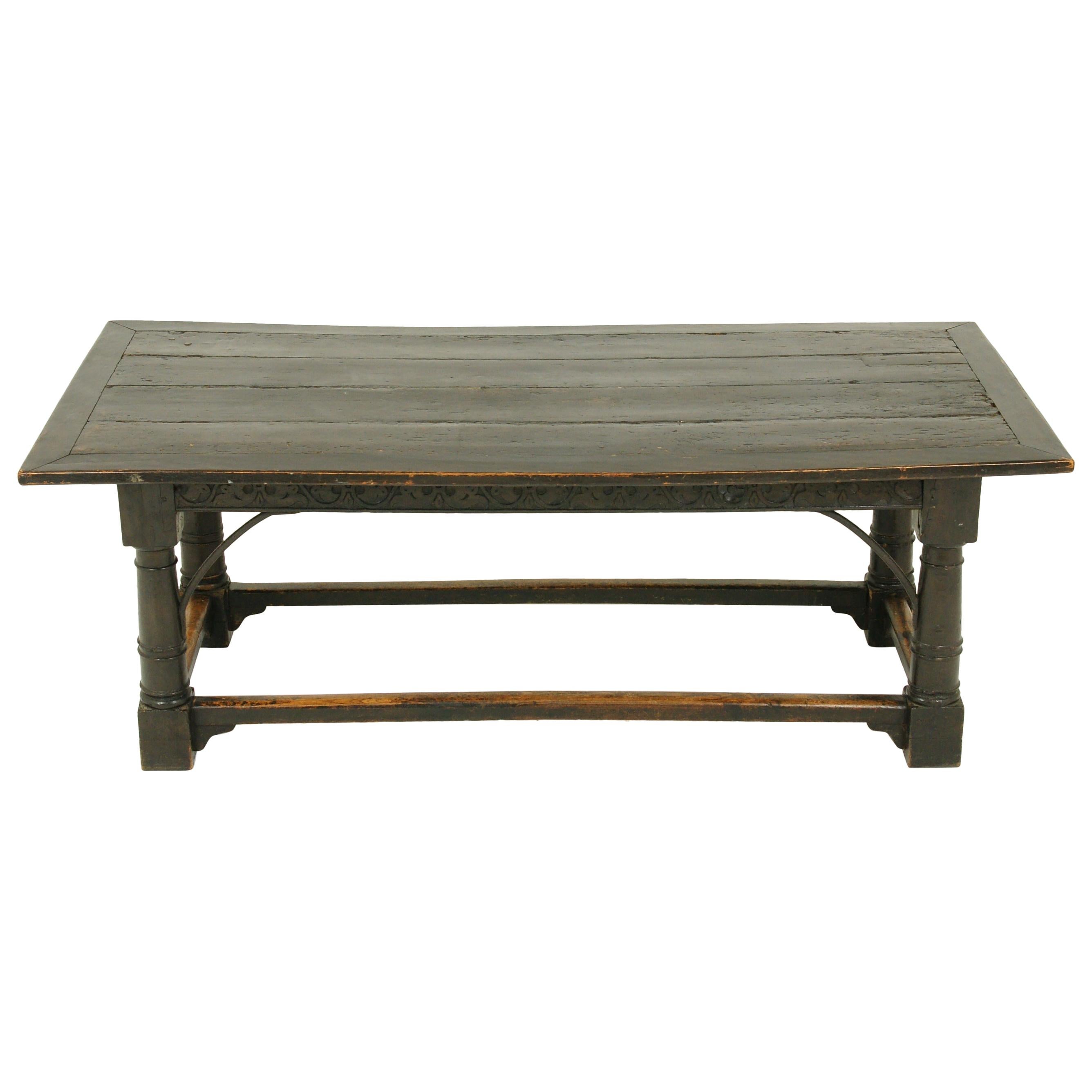 Antique Oak Table, Refectory Table, Scotland 1780, Antique Furniture, B1543
