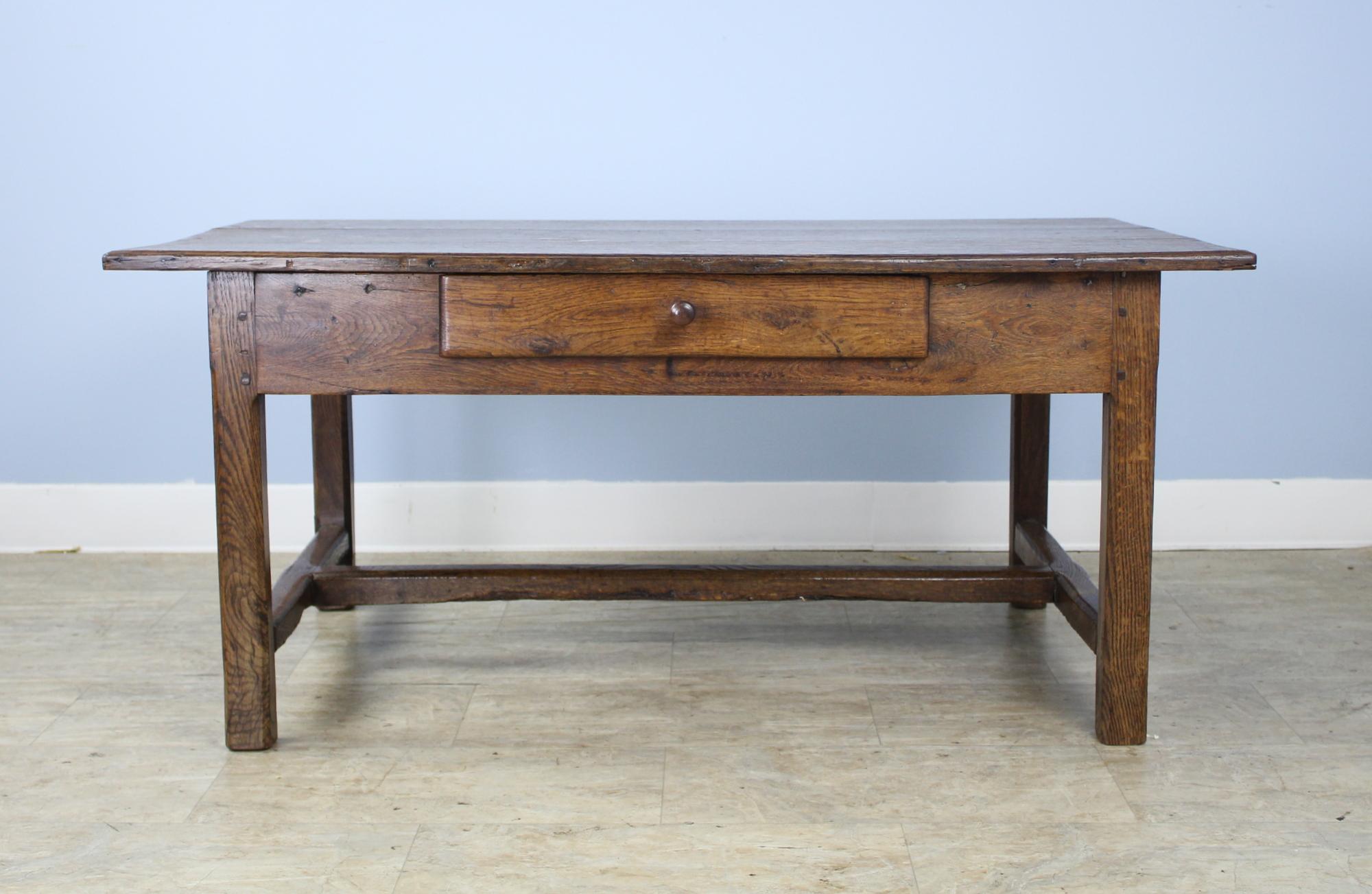 antique oak coffee table