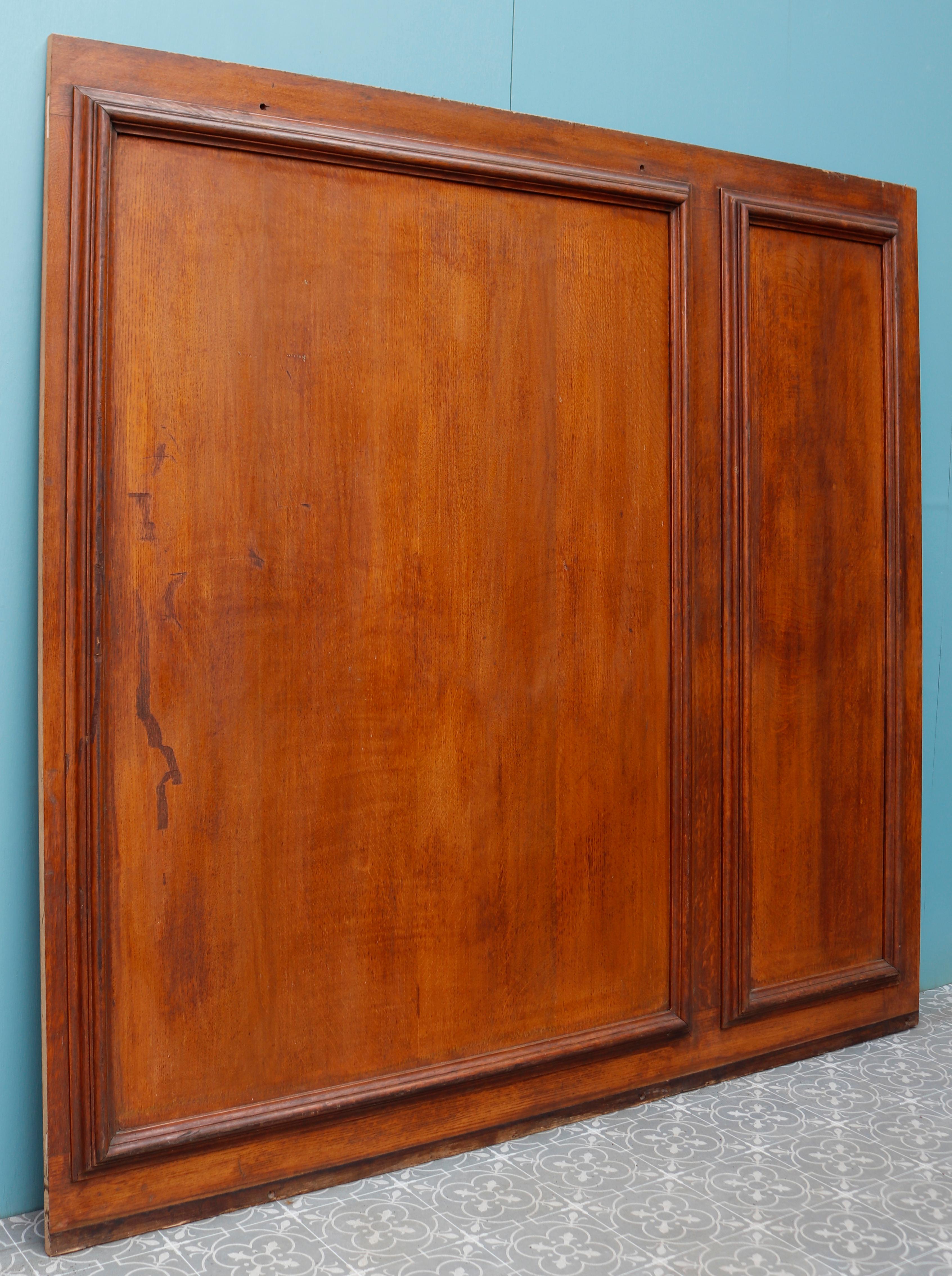 Antique Oak Wall Panelling In Good Condition For Sale In Wormelow, Herefordshire