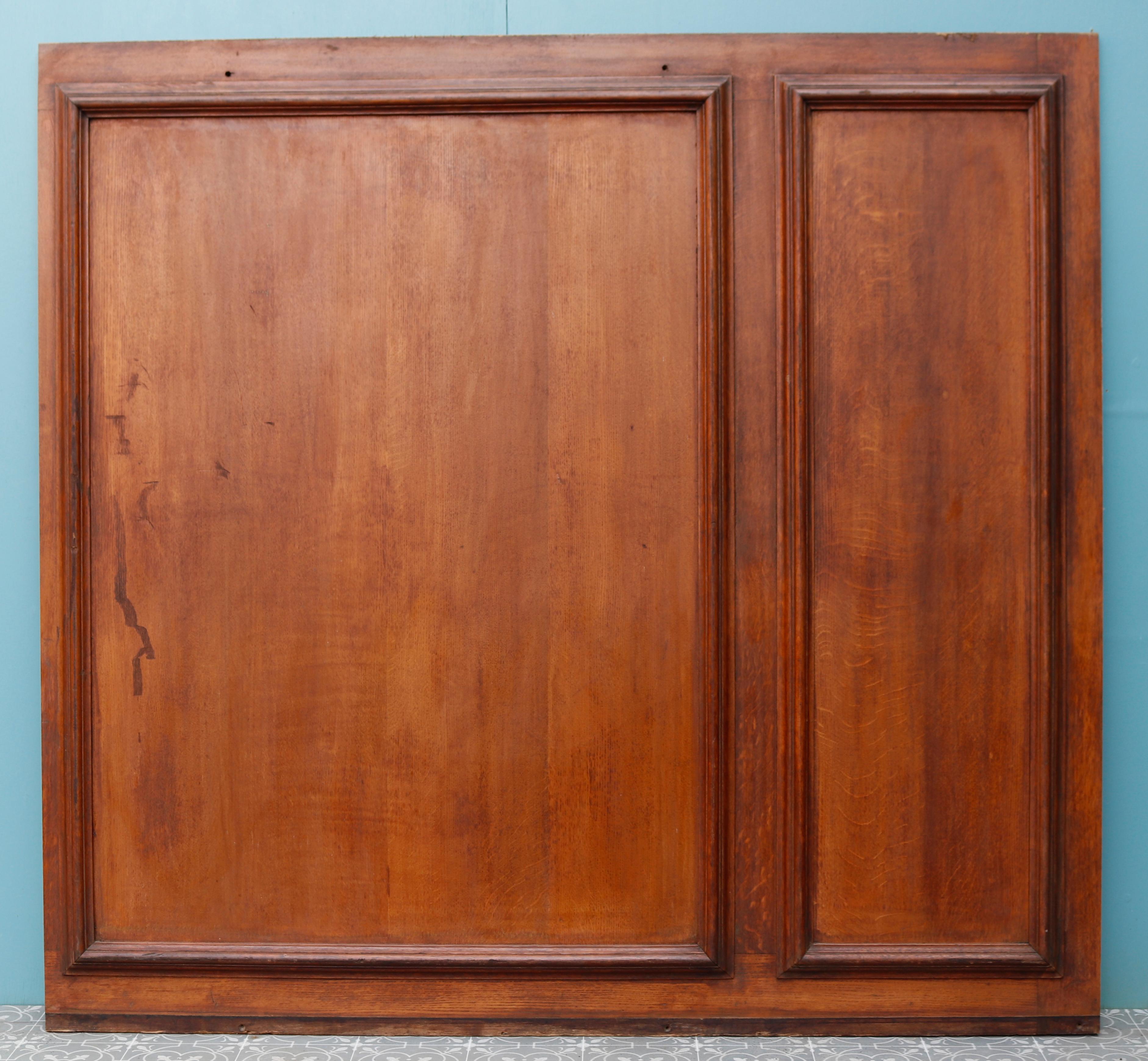 20th Century Antique Oak Wall Panelling For Sale