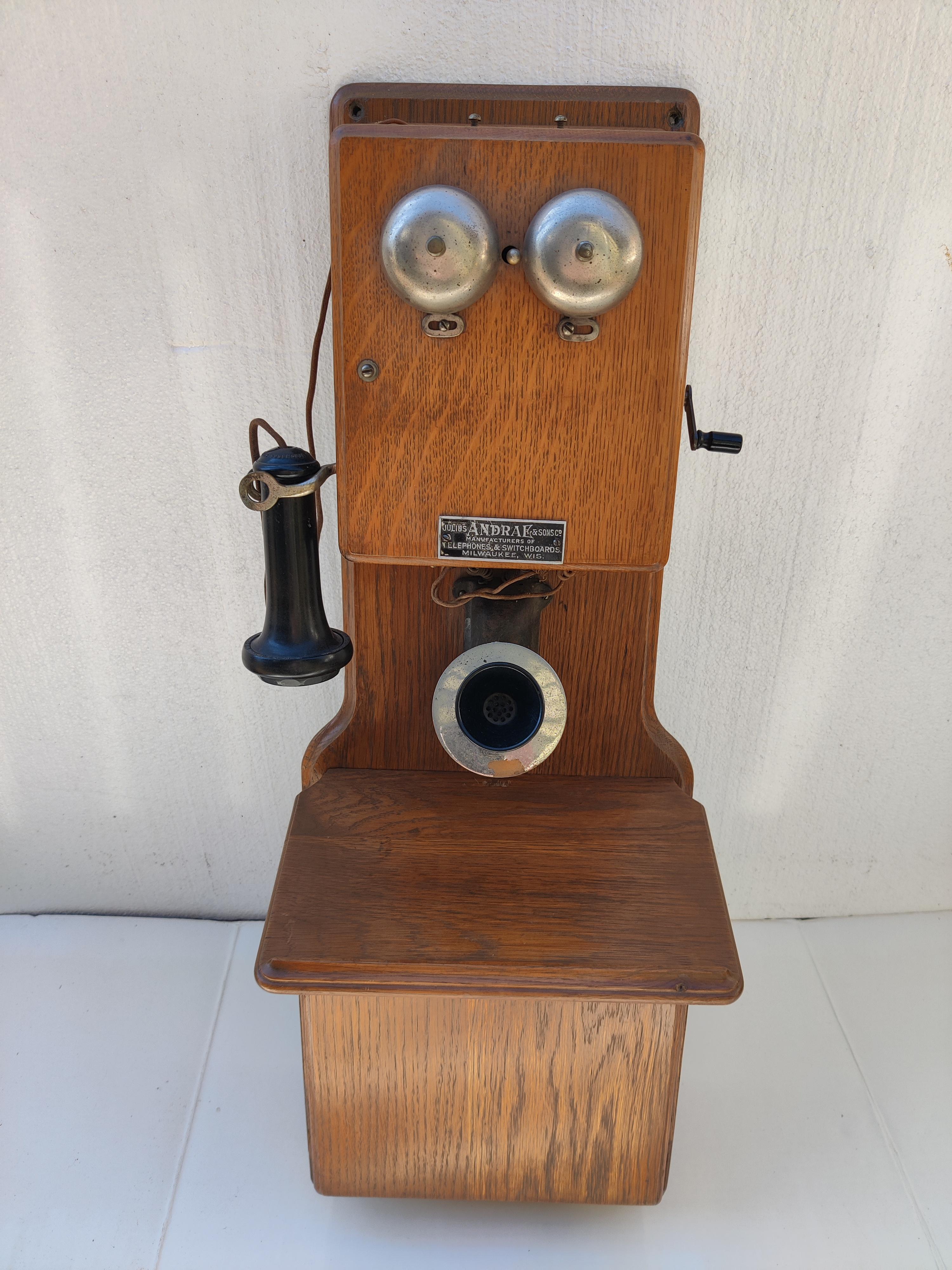 old fashion wall phone