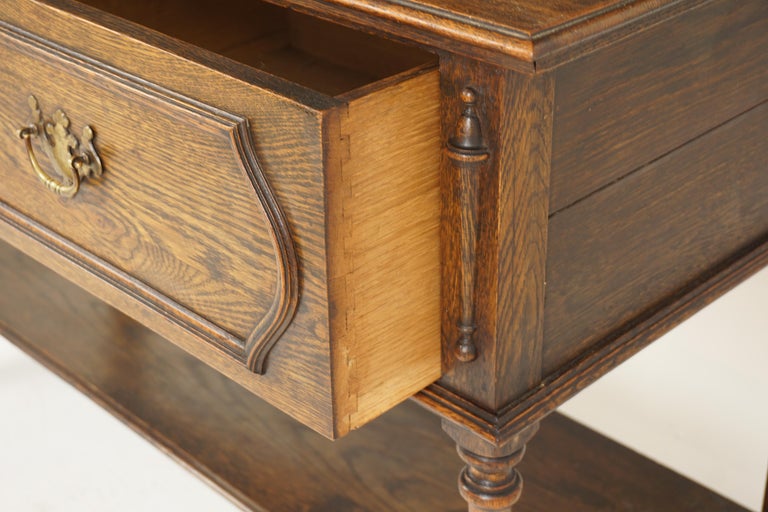 Antique Oak Welsh Dresser, Sideboard, Buffet and Hutch, Scotland 1910