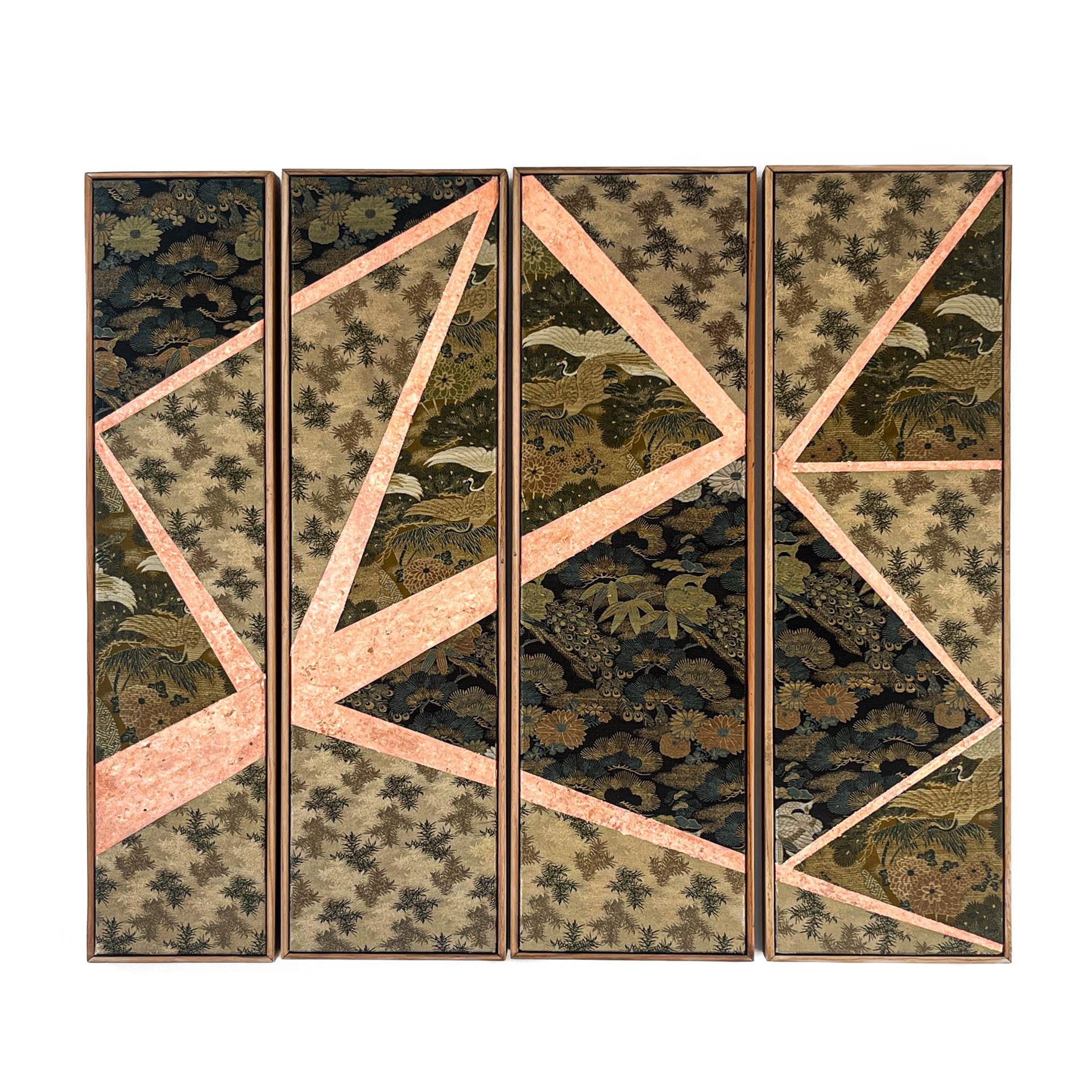 Japonisme Antique obi textile art 