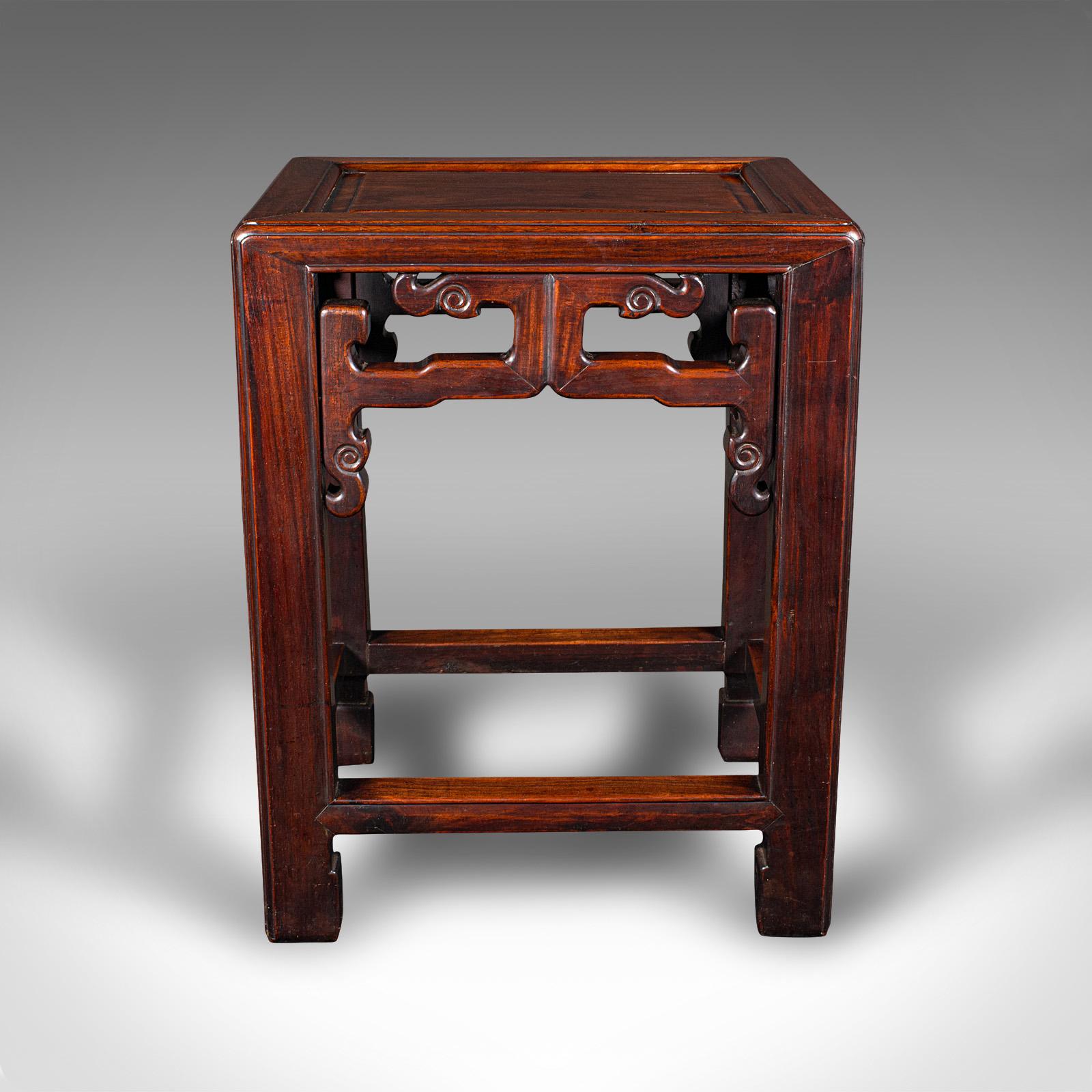 British Antique Occasional Table, Chinese, Lamp, Jardiniere Stand, Victorian, Circa 1900 For Sale