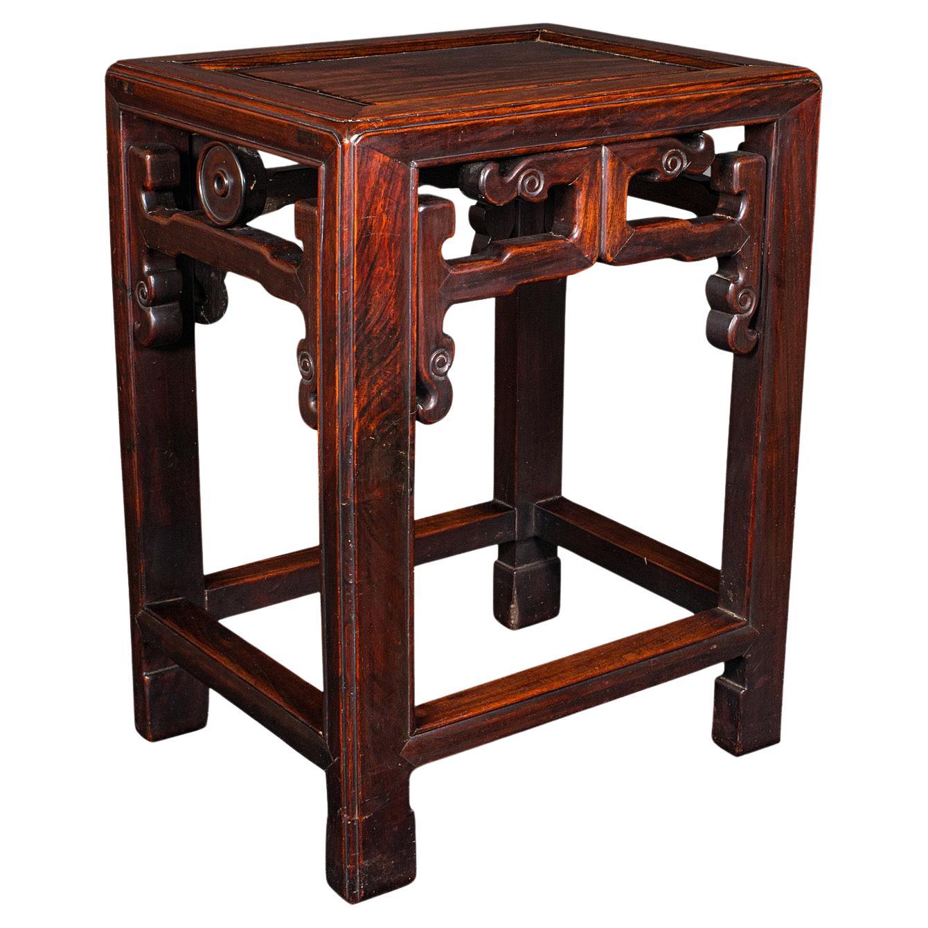Table d'appoint ancienne, chinoise, lampe, Jardiniere Stand, Victorienne, Circa 1900 en vente