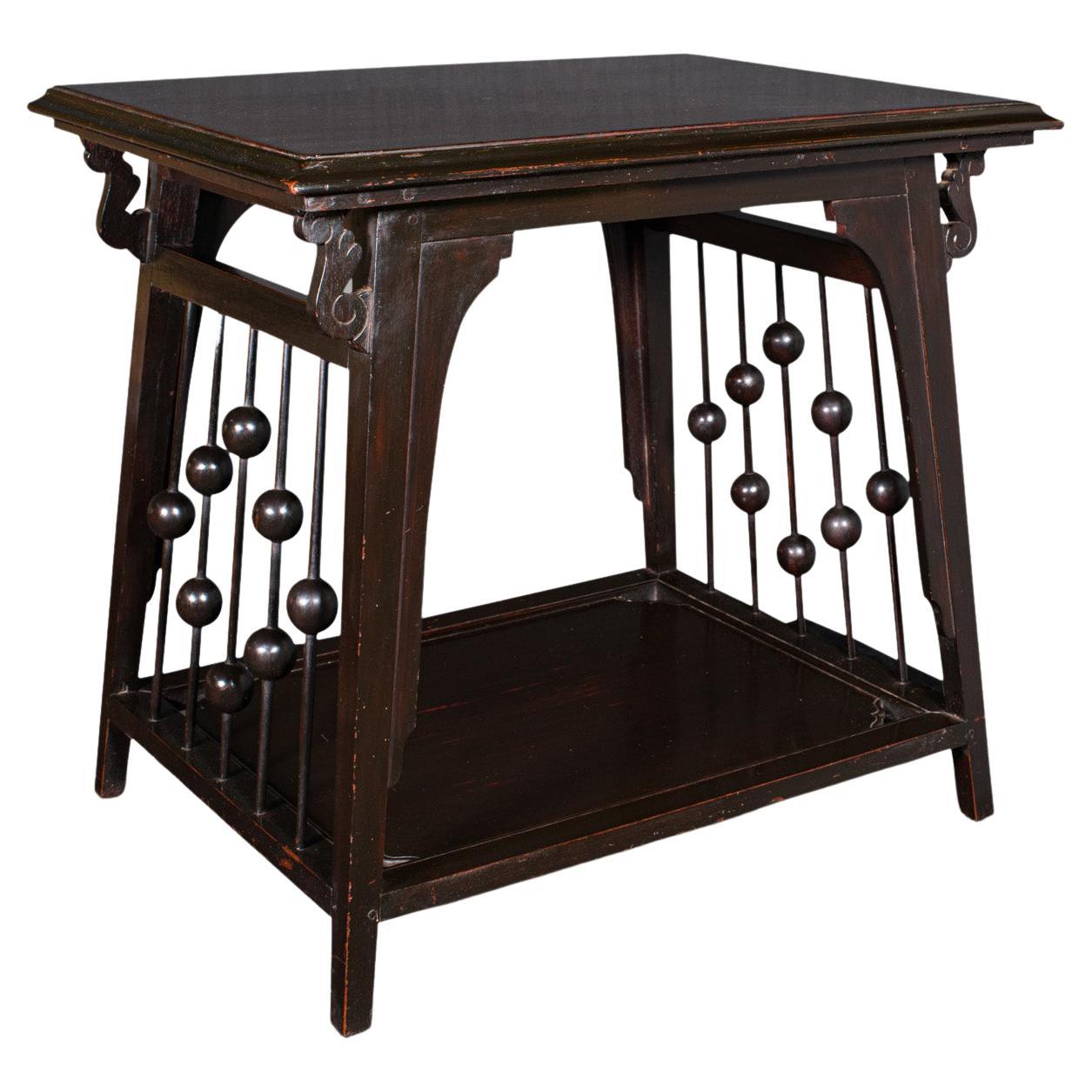 Antique Occasional Table, English, Side, EW Godwin, Aesthetic Period, Victorian For Sale