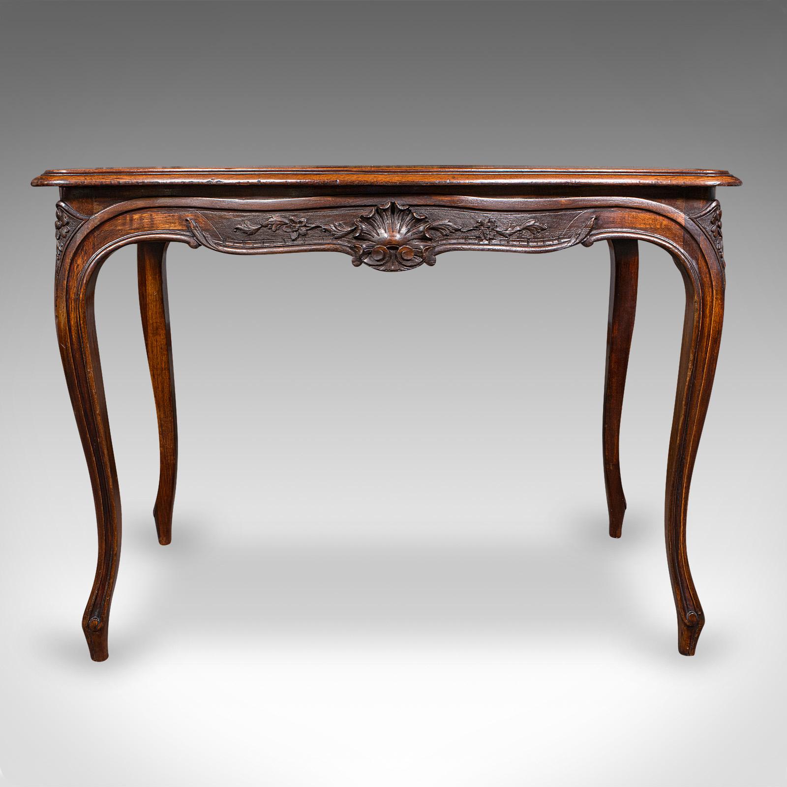 Early Victorian Antique Occasional Table, French, Centre, Writing Desk, Victorian, Circa 1850 For Sale