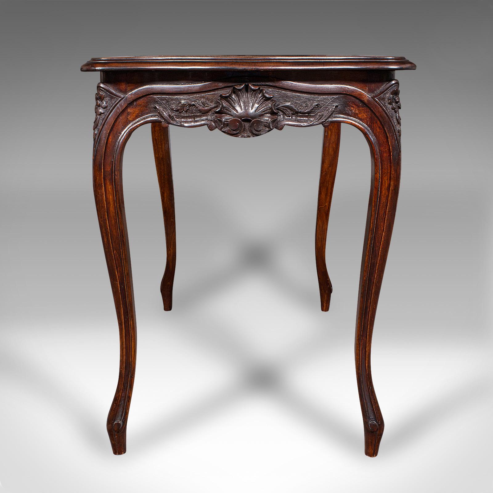 Mahogany Antique Occasional Table, French, Centre, Writing Desk, Victorian, Circa 1850 For Sale