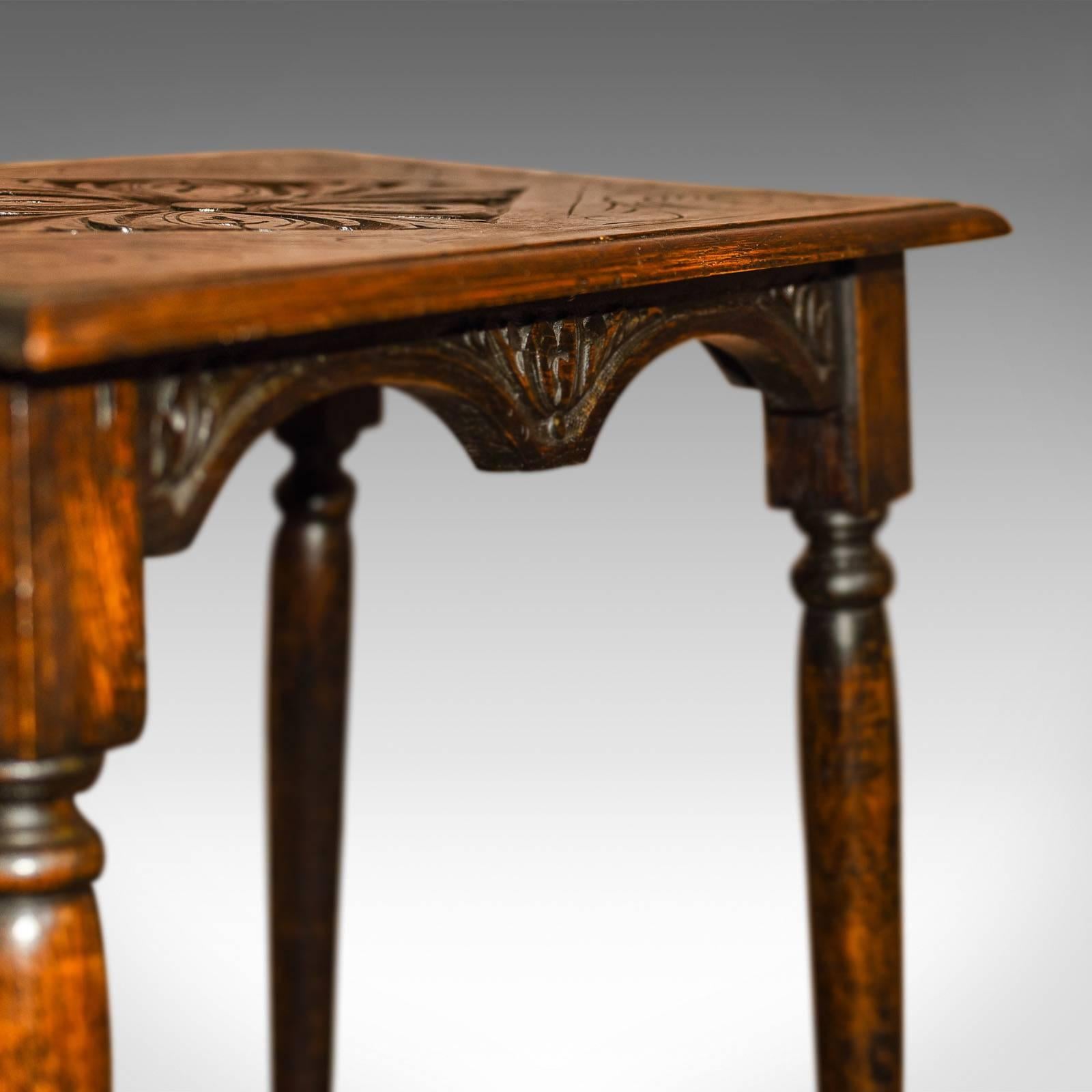 Antique Occasional Table, Late Victorian Oak, circa 1890 In Good Condition In Hele, Devon, GB