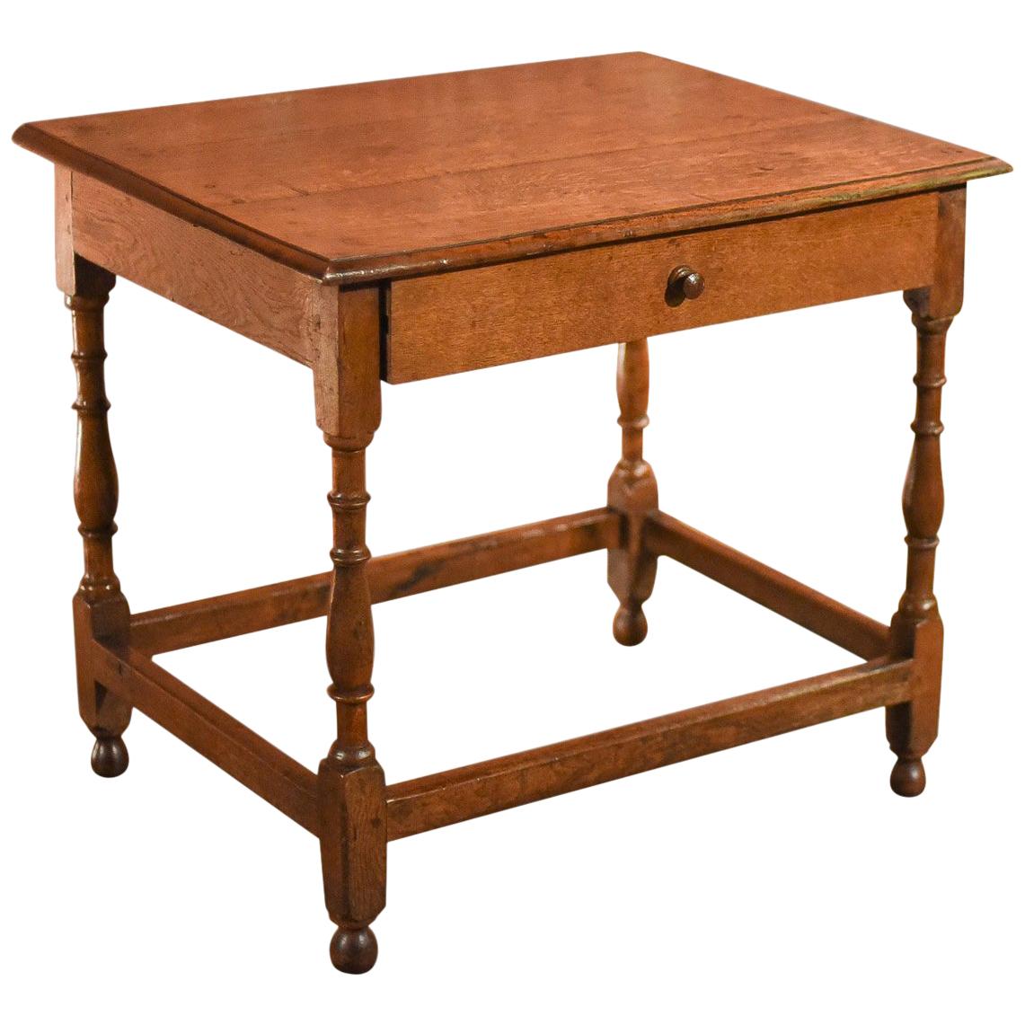 Antique Occasional Table, Victorian Oak, circa 1850 For Sale