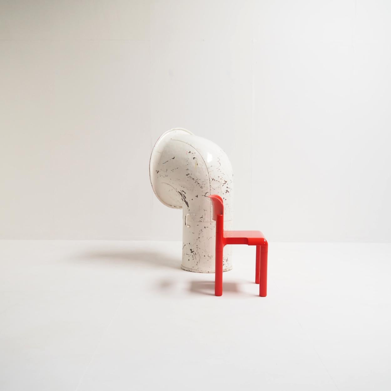 Antiker Ozeandampfer-Luftauslass, um 1900 (Metall) im Angebot