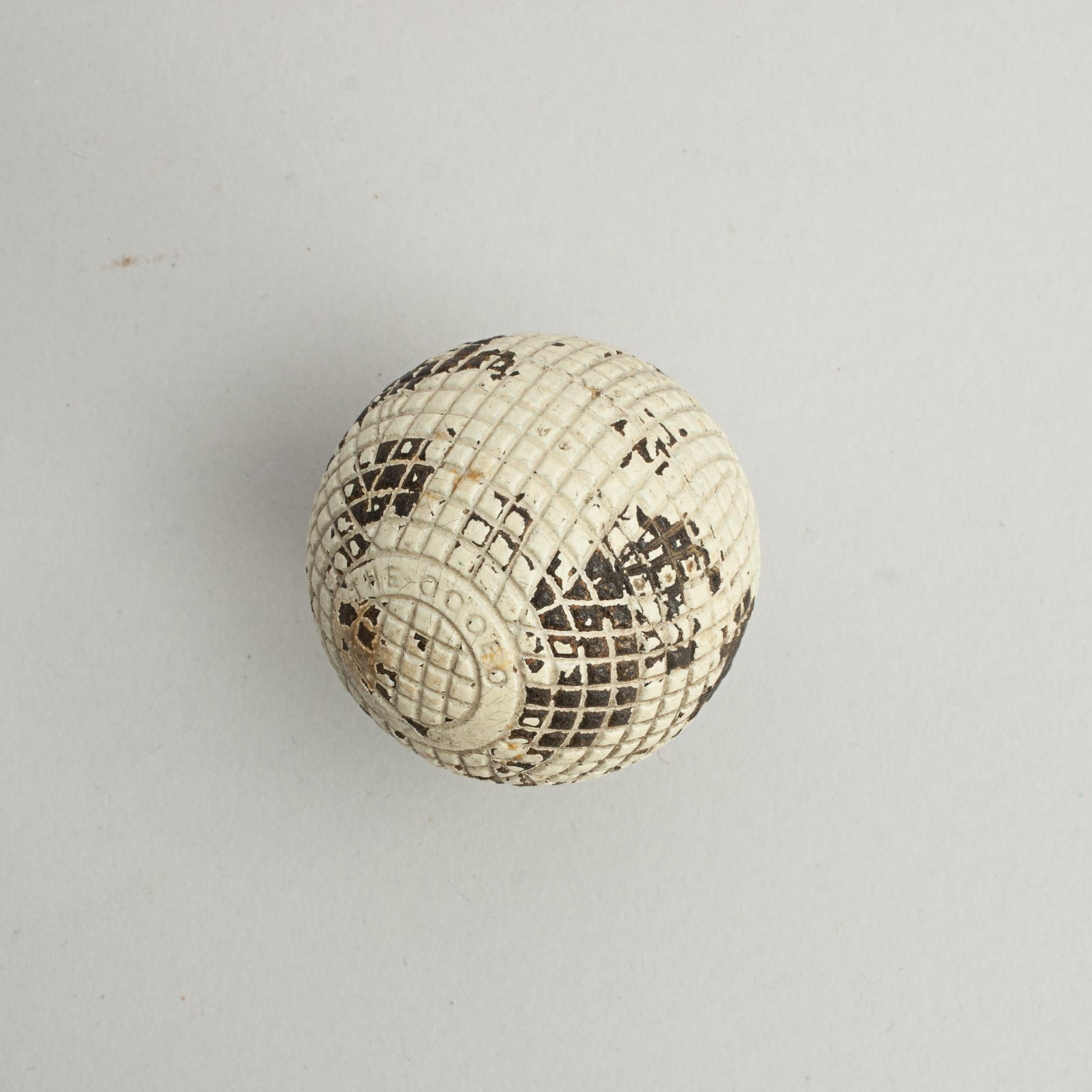 Antique, Ocobo Gutty Golf Ball For Sale at 1stDibs gutty golf ball