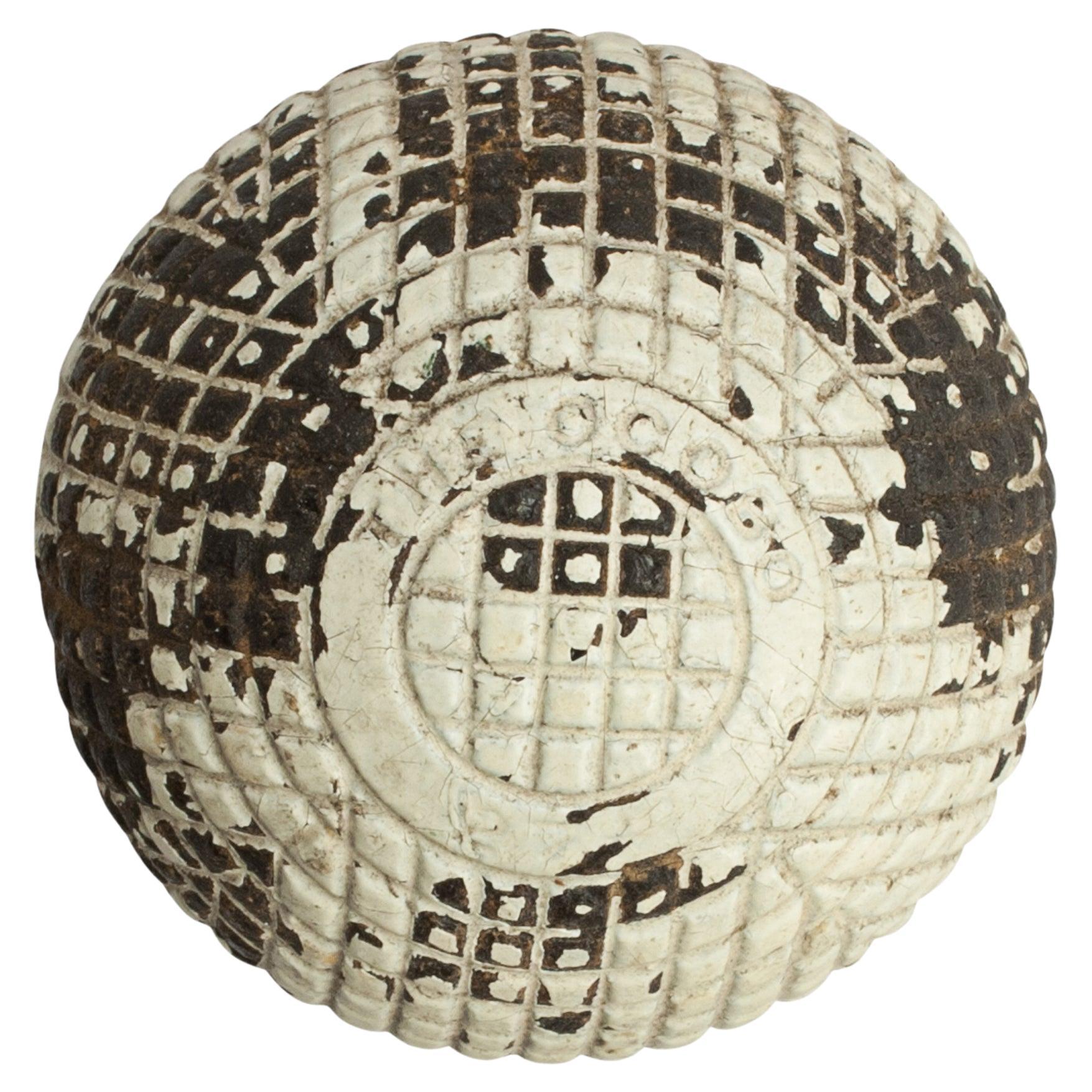 Vintage Gutta Percha Golf Ball, Gutty Golf Ball For Sale at 1stDibs