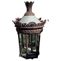 Antique O’Connell-Styled Cast Metal Street Lanterns – Set of 11 Vintage Lights