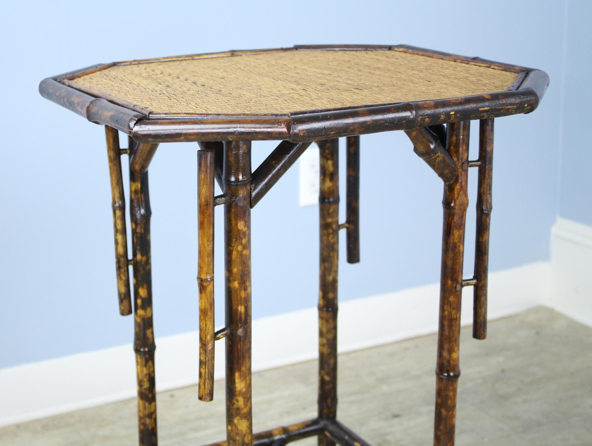 antique octagonal table