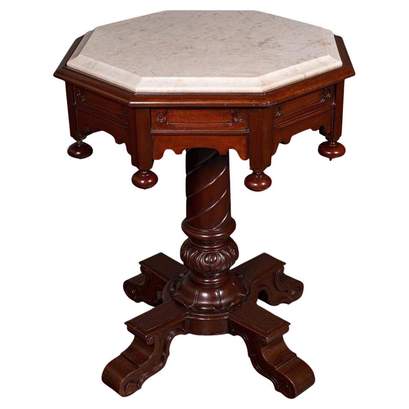 How do I measure an octagon table?