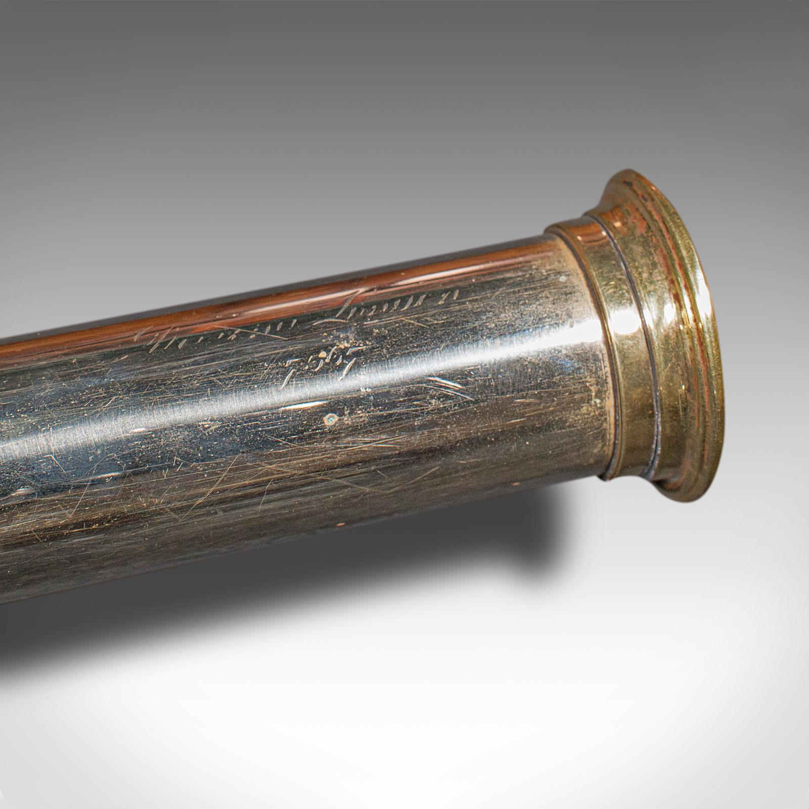 Antique Officer of the Watch Telescope, English, After Dollond, Victorian, 1890 For Sale 3