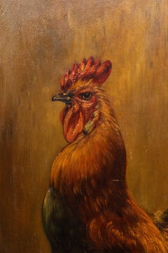 Antique Oil On Board Painting by Paul Henri Schouten - Belgium, c.1925