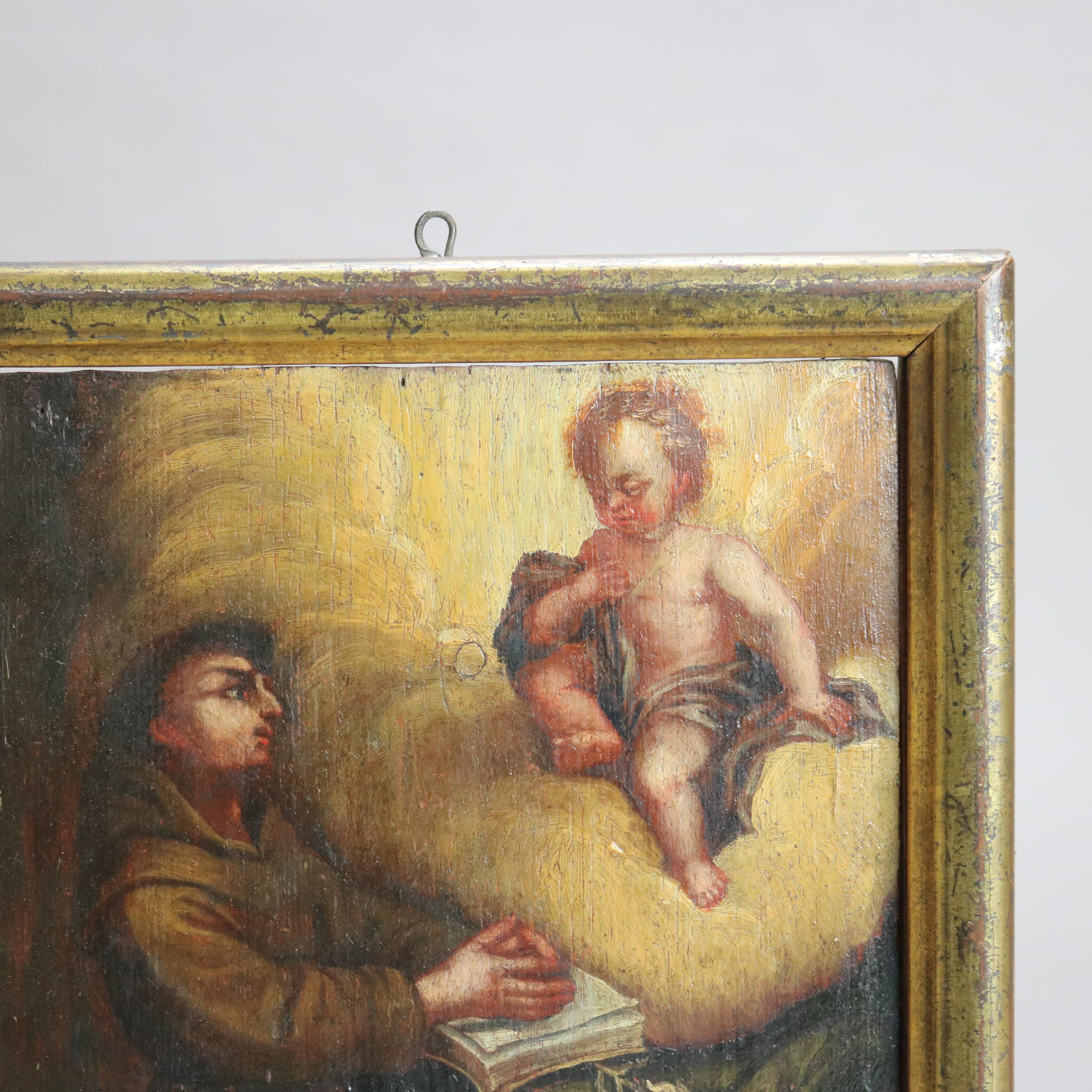 Antique Oil on Board Painting of Padua, Framed, C1810

Measures - 11 3/4