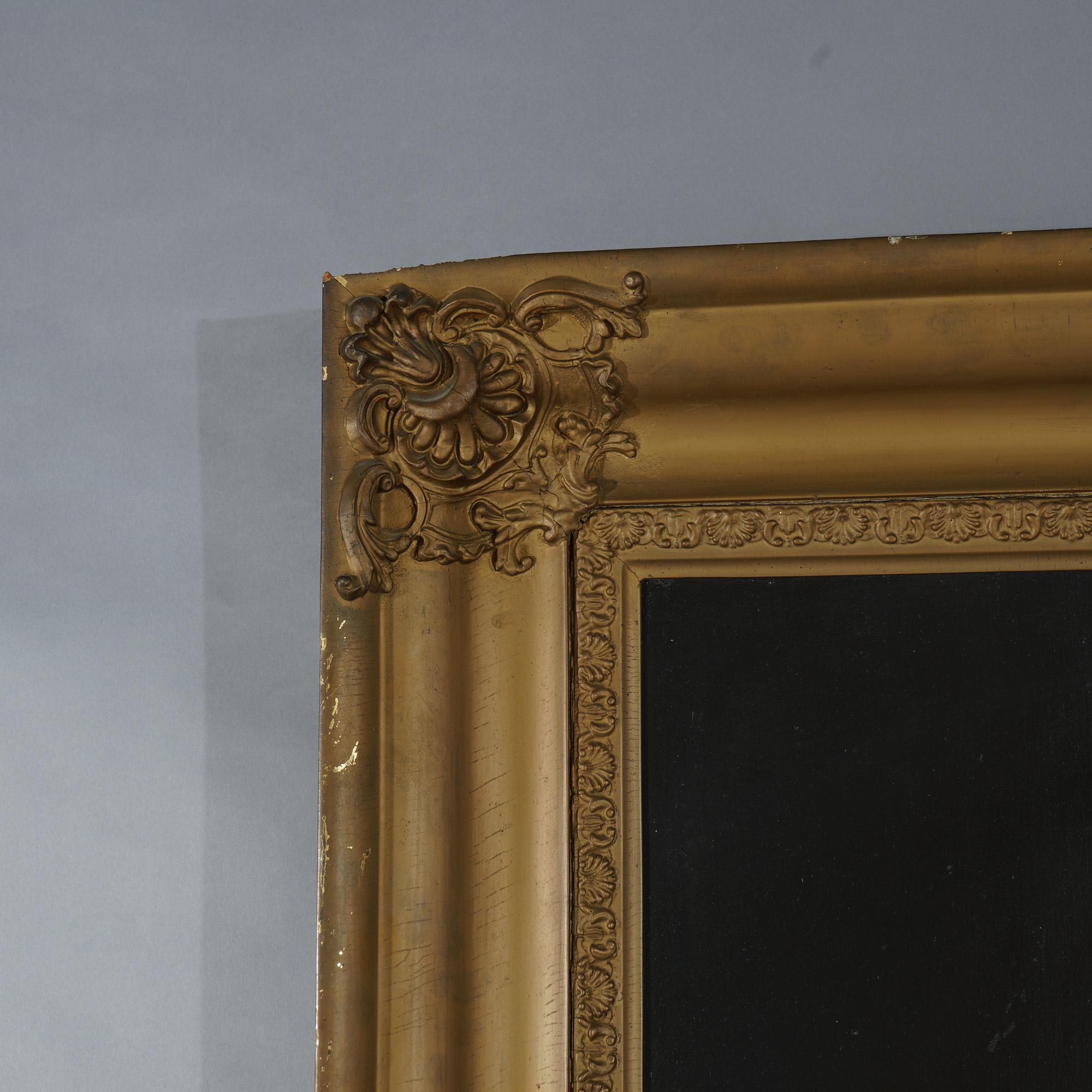 Antique Oil on Board Portrait Painting of a Man, Artist Signed, C1855 2