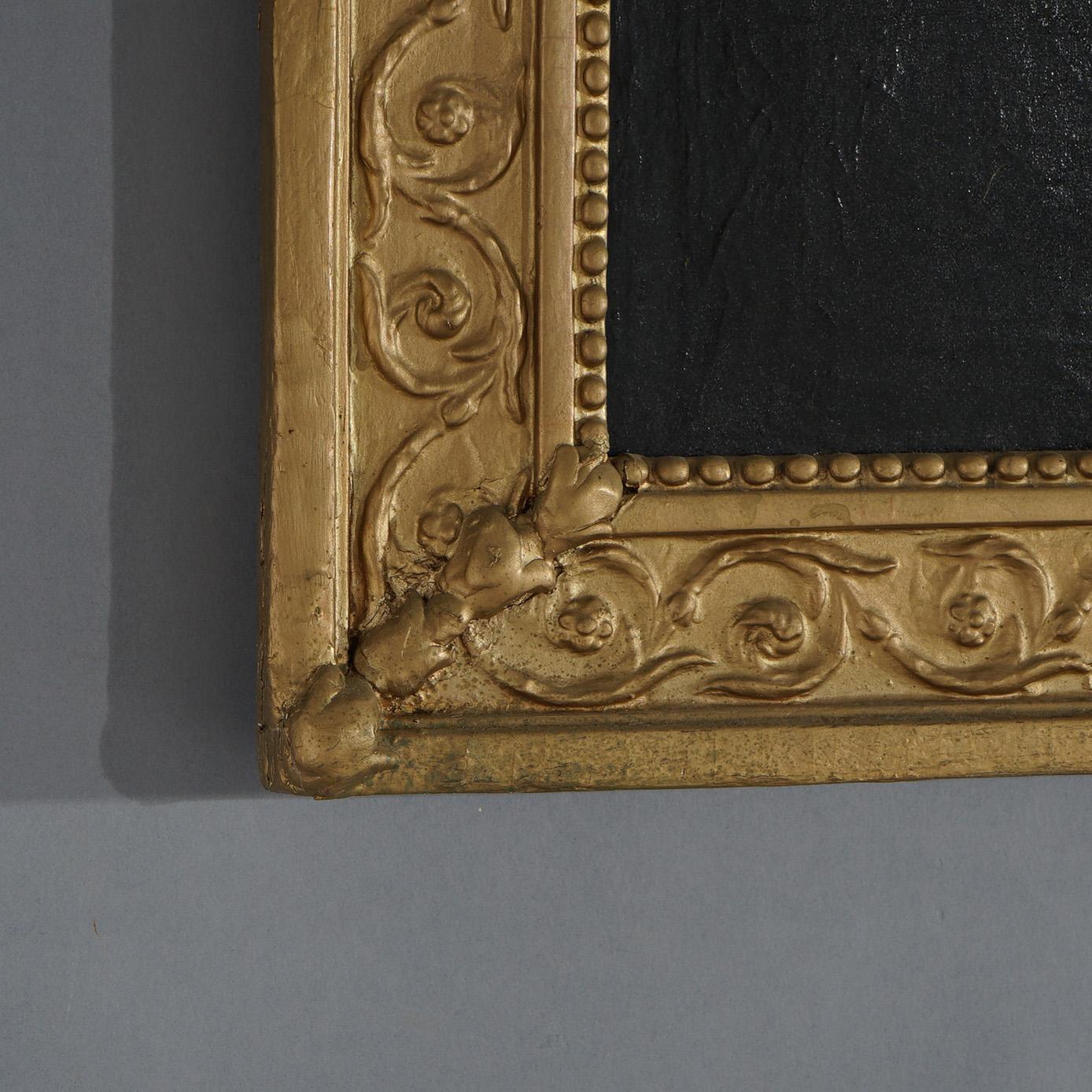 Antique Oil on Canvas Portrait of A Nobleman in Original Giltwood Frame 18thC

Measures - 33.75