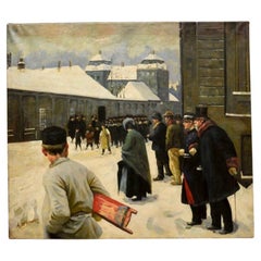 Antique Oil Painting by A. McDonald