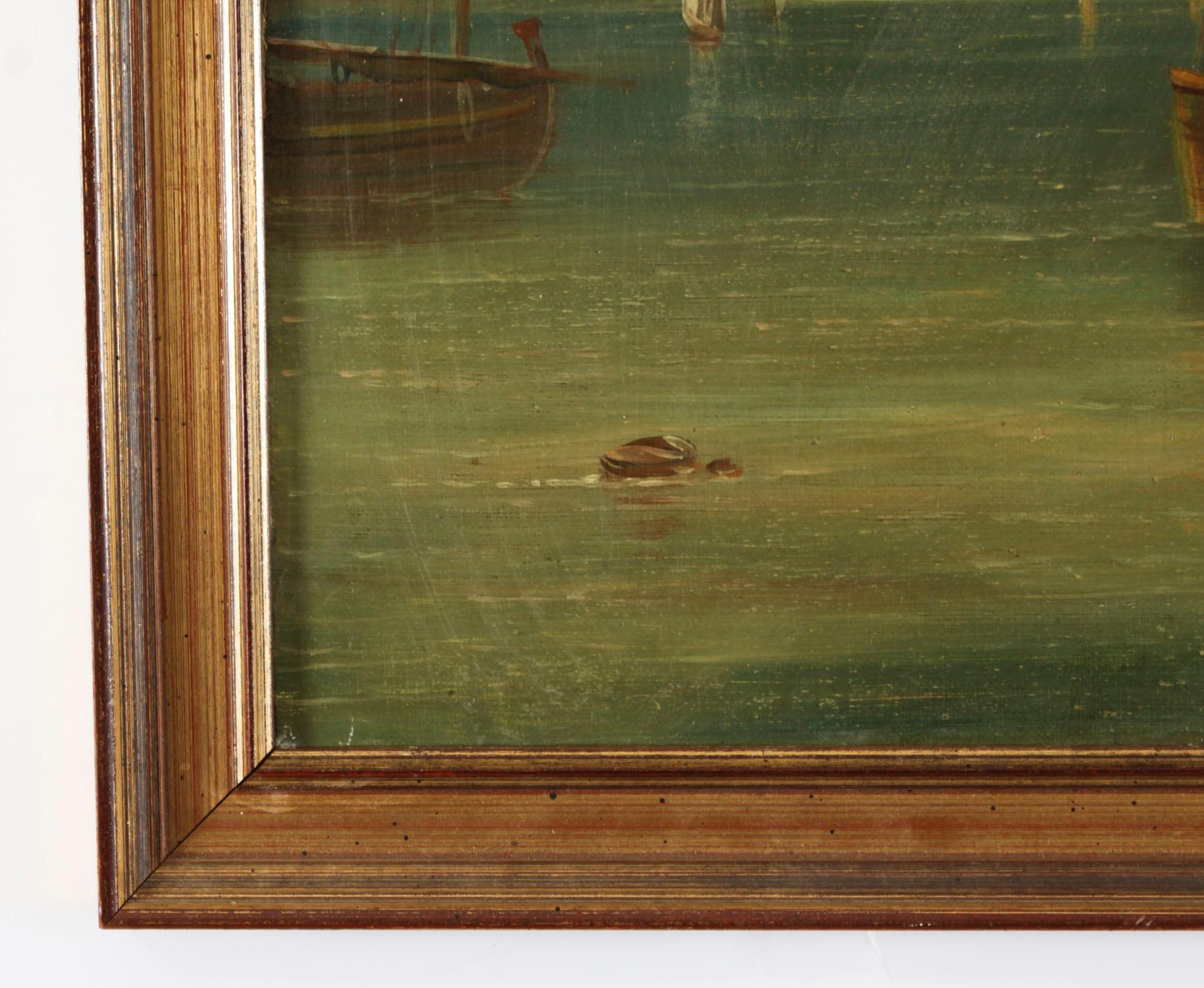 Antique Oil Painting 