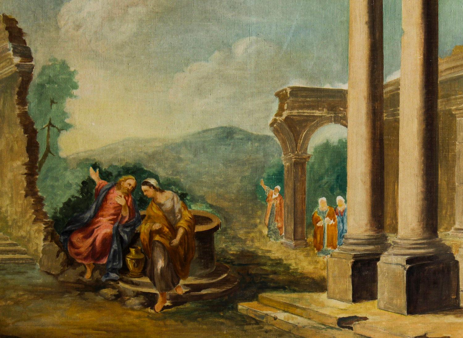 roman ruins painting