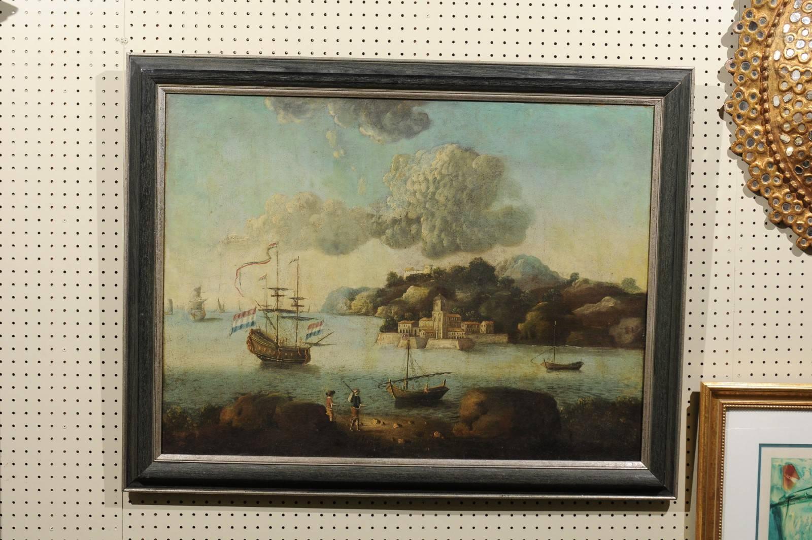 Antique Oil Painting In Excellent Condition In Chamblee, GA