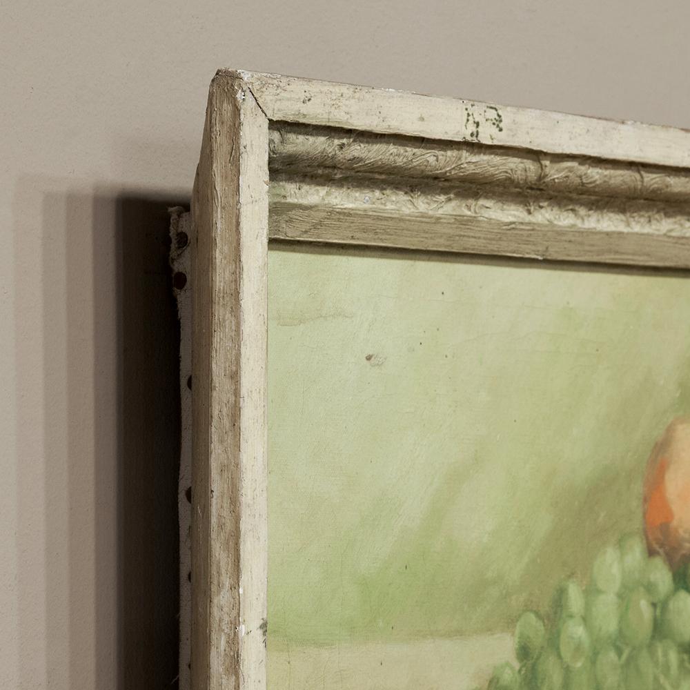 Belgian Antique Oil Painting on Canvas by Ferdy Naulaerts For Sale