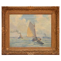 Antique Oil Painting on Canvass by Gerard Wiegman (1875-1964)