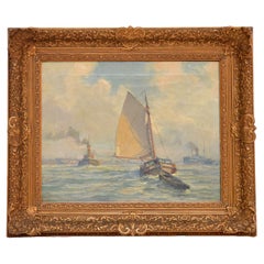 Antique Oil Painting on Canvass by Gerard Wiegman (1875-1964)