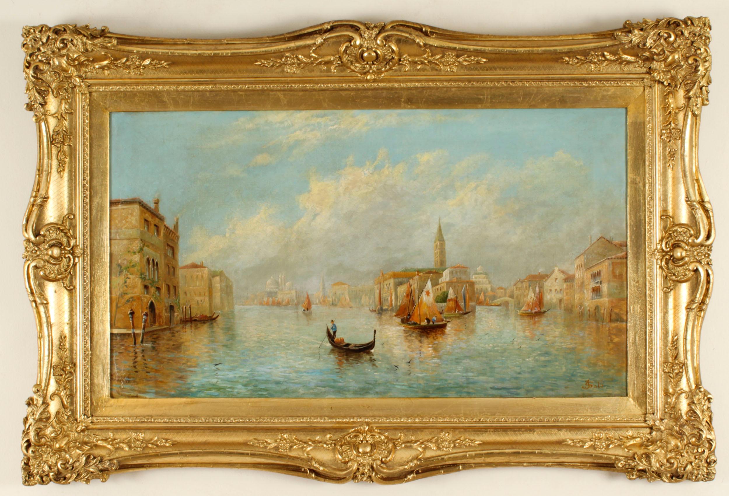 Antique Oil Painting 