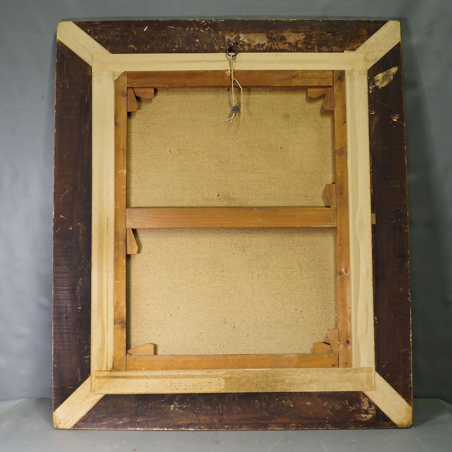 Peinture à l'huile ancienne Portrait d'une jeune femme victorienne, Vienne 1892 en vente 2