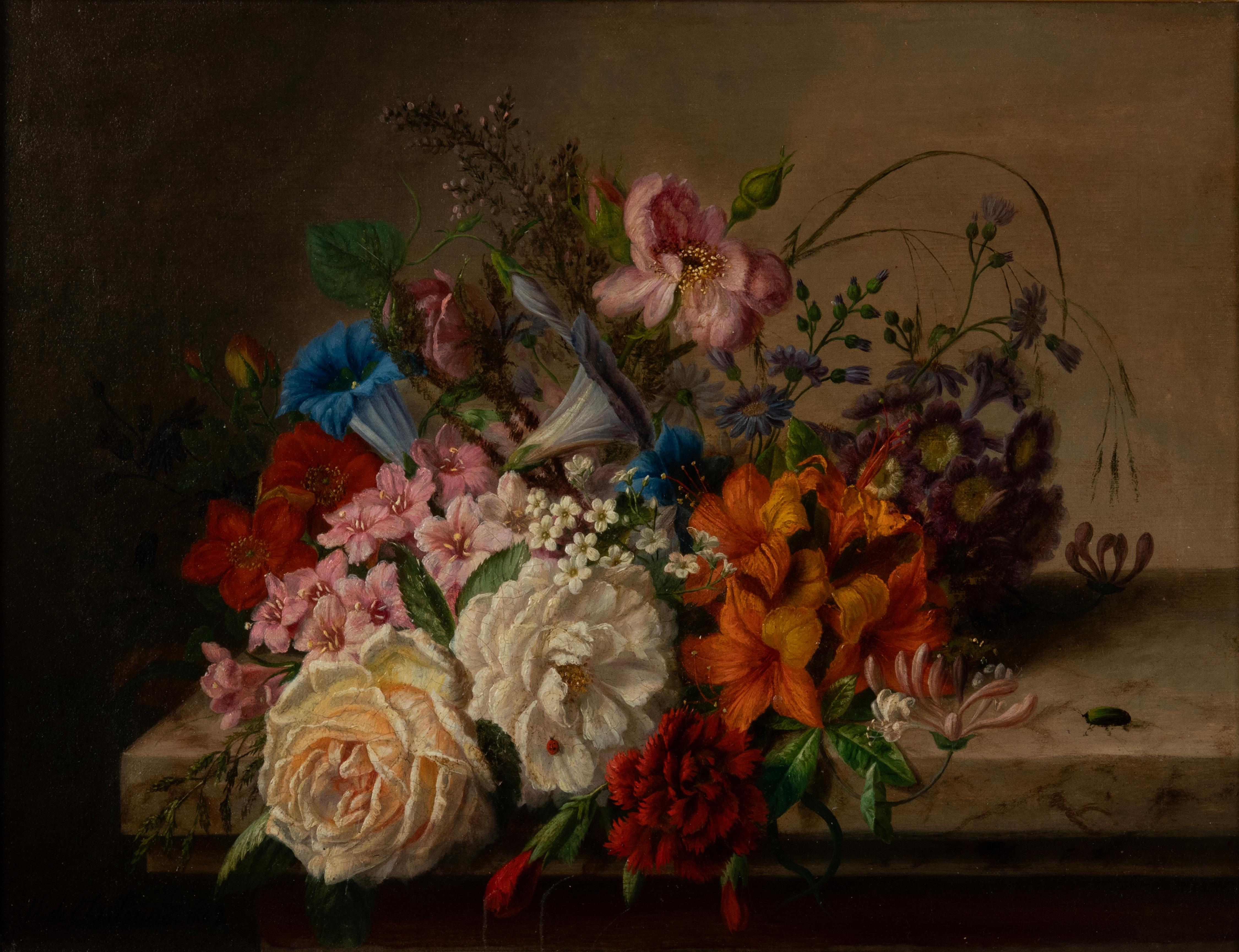 renaissance paintings of flowers