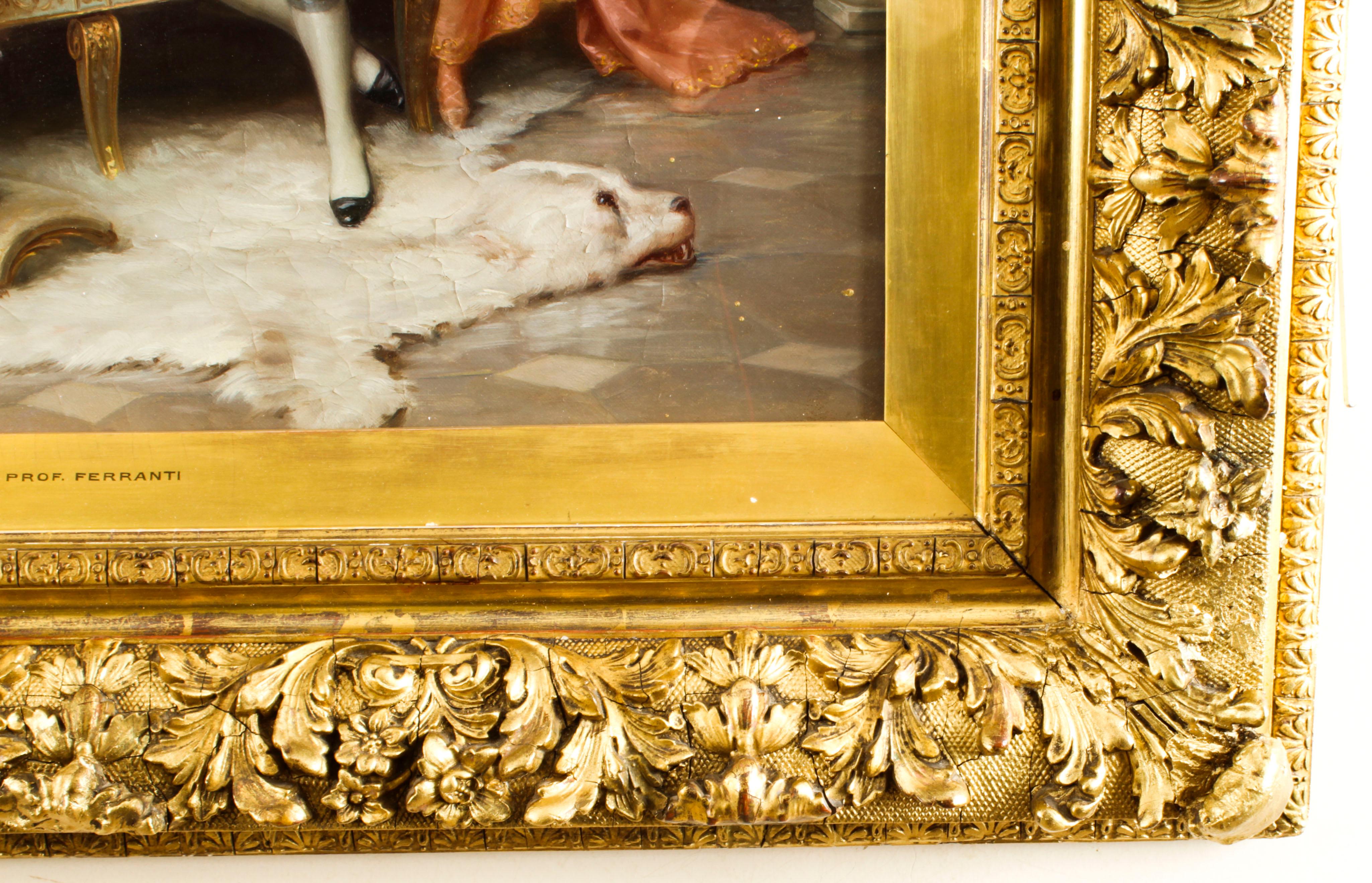 Antique Oil Painting 