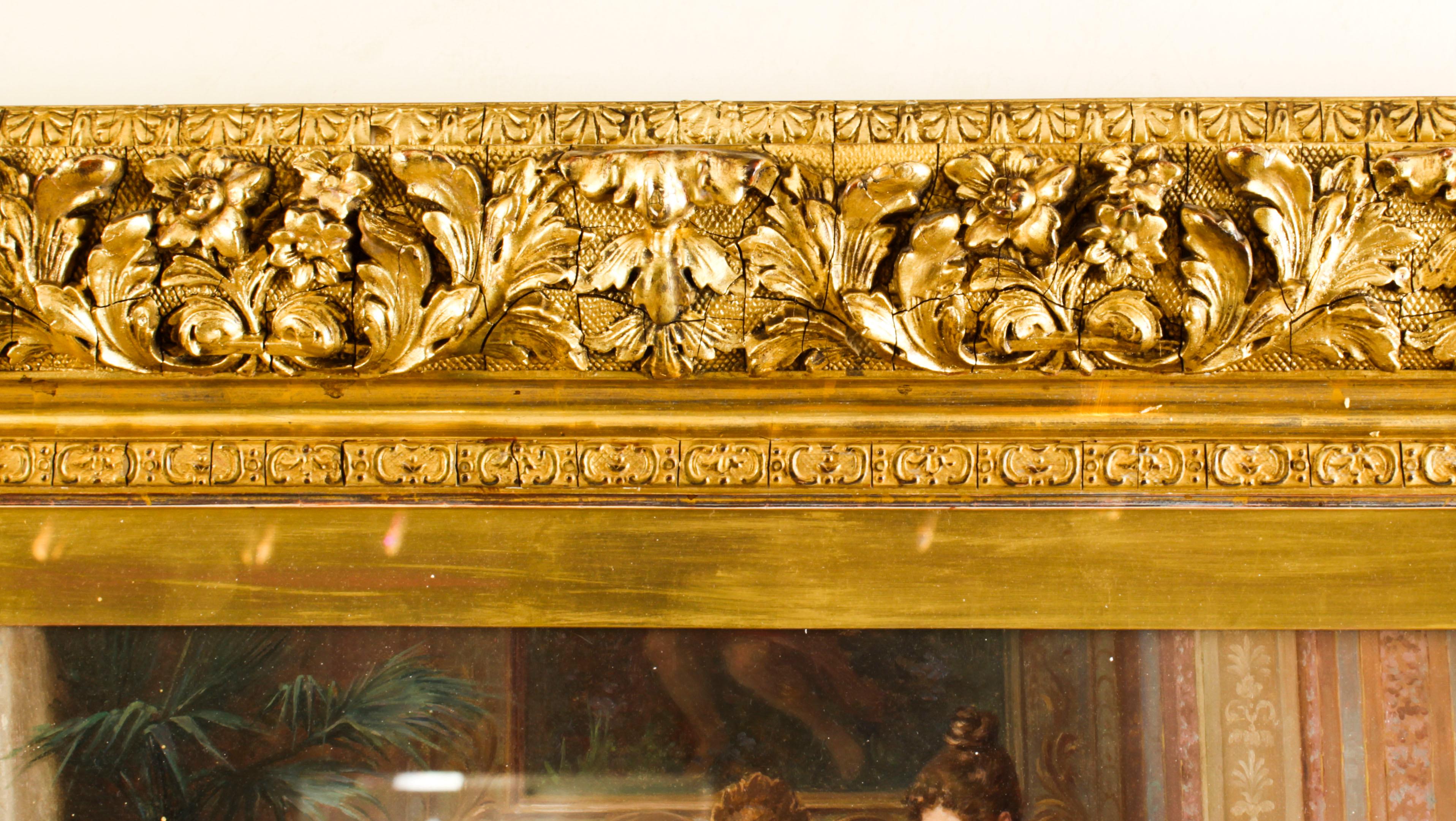 Antique Oil Painting 