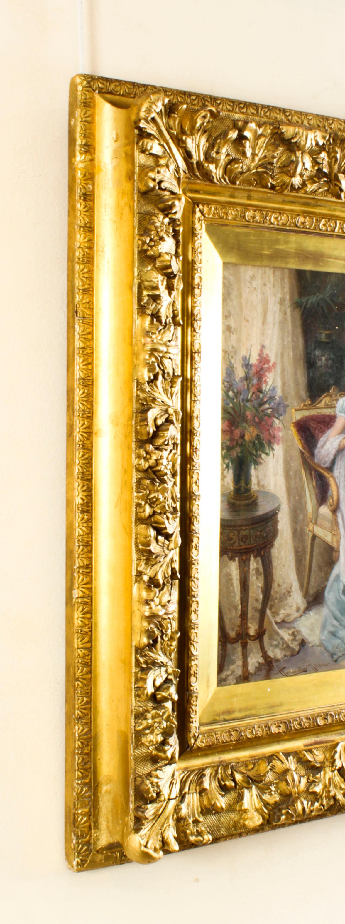 Antique Oil Painting 