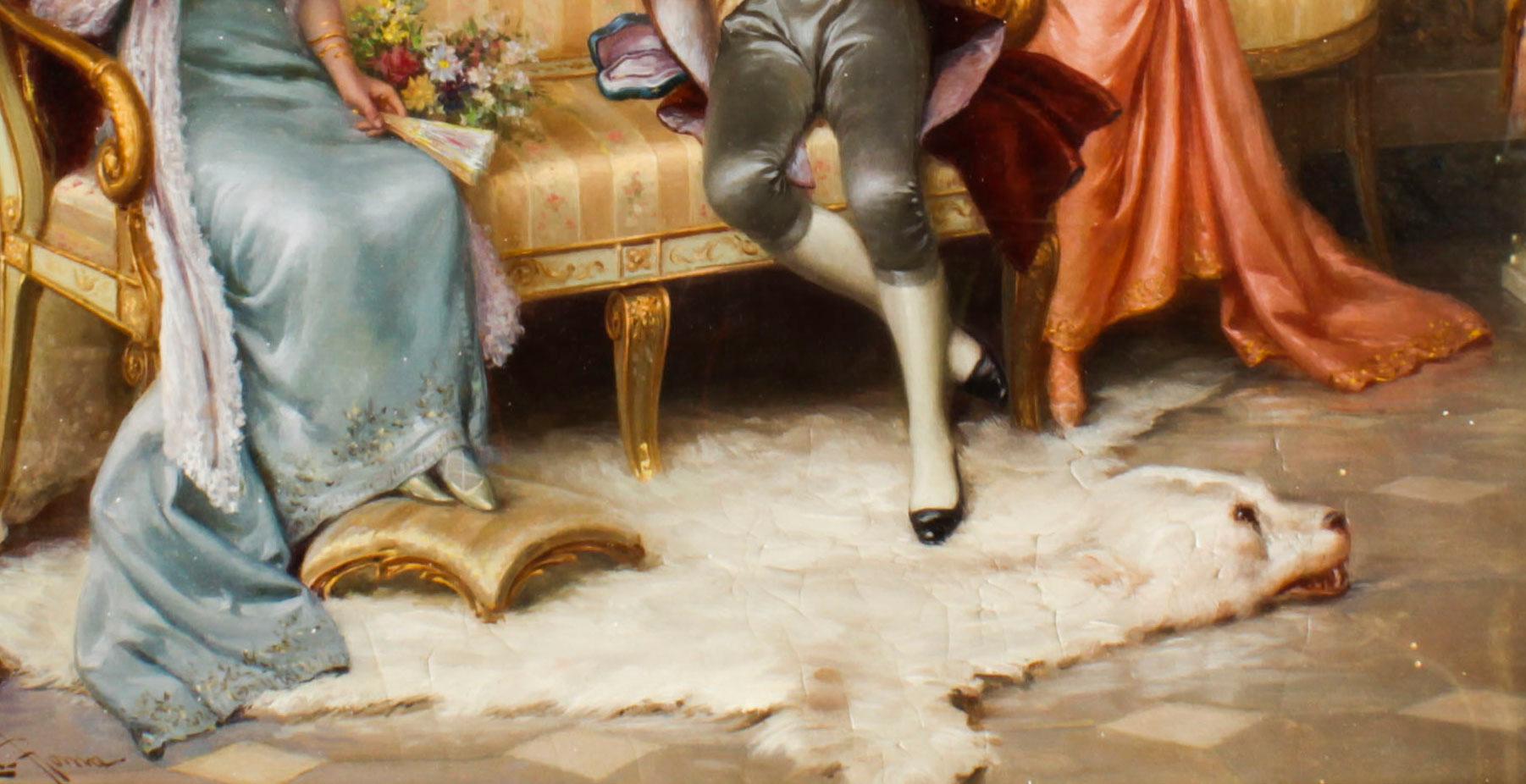 Antique Oil Painting 