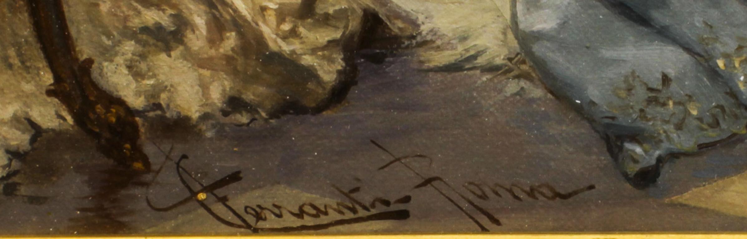 Antique Oil Painting 