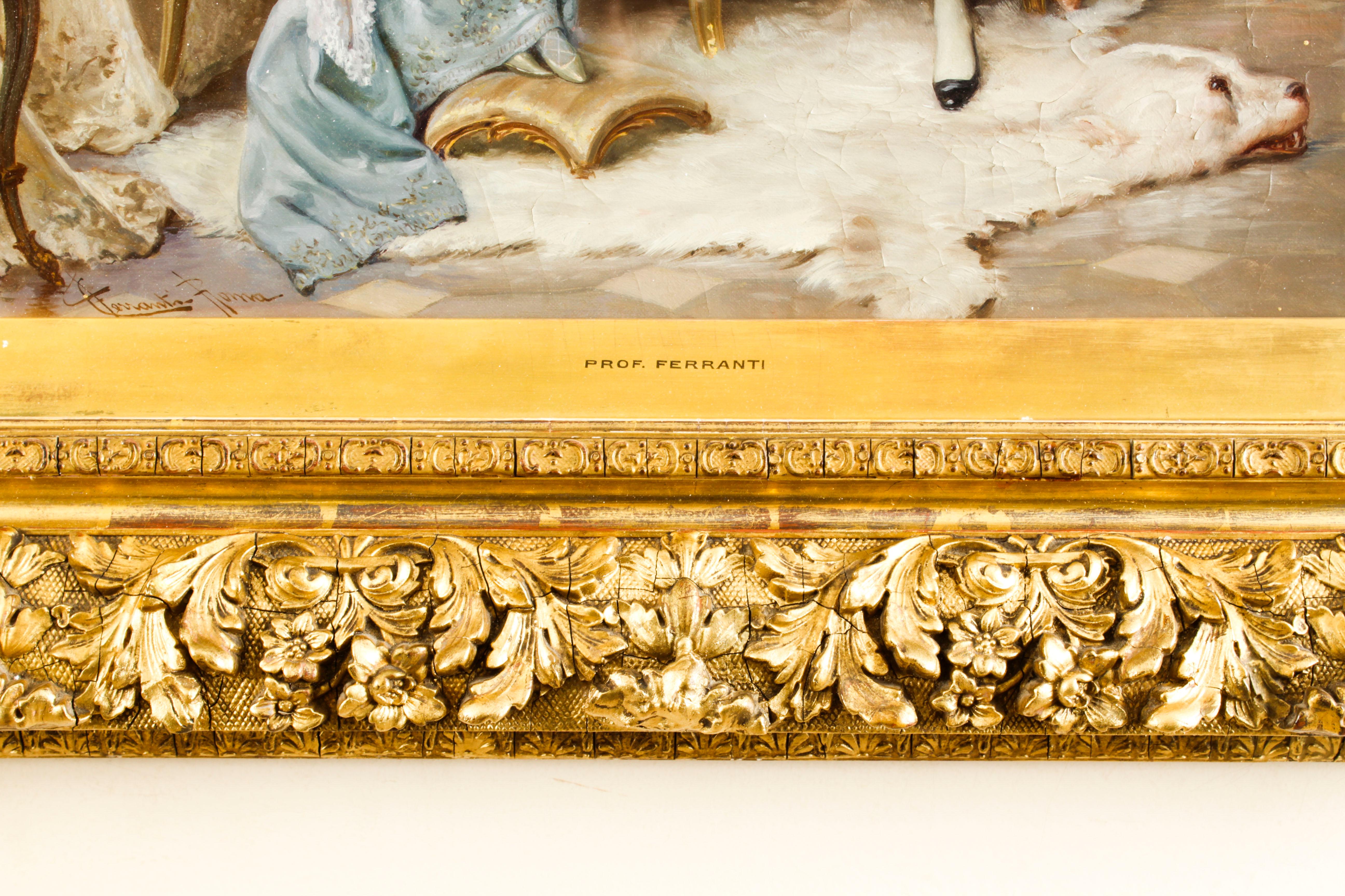Antique Oil Painting 