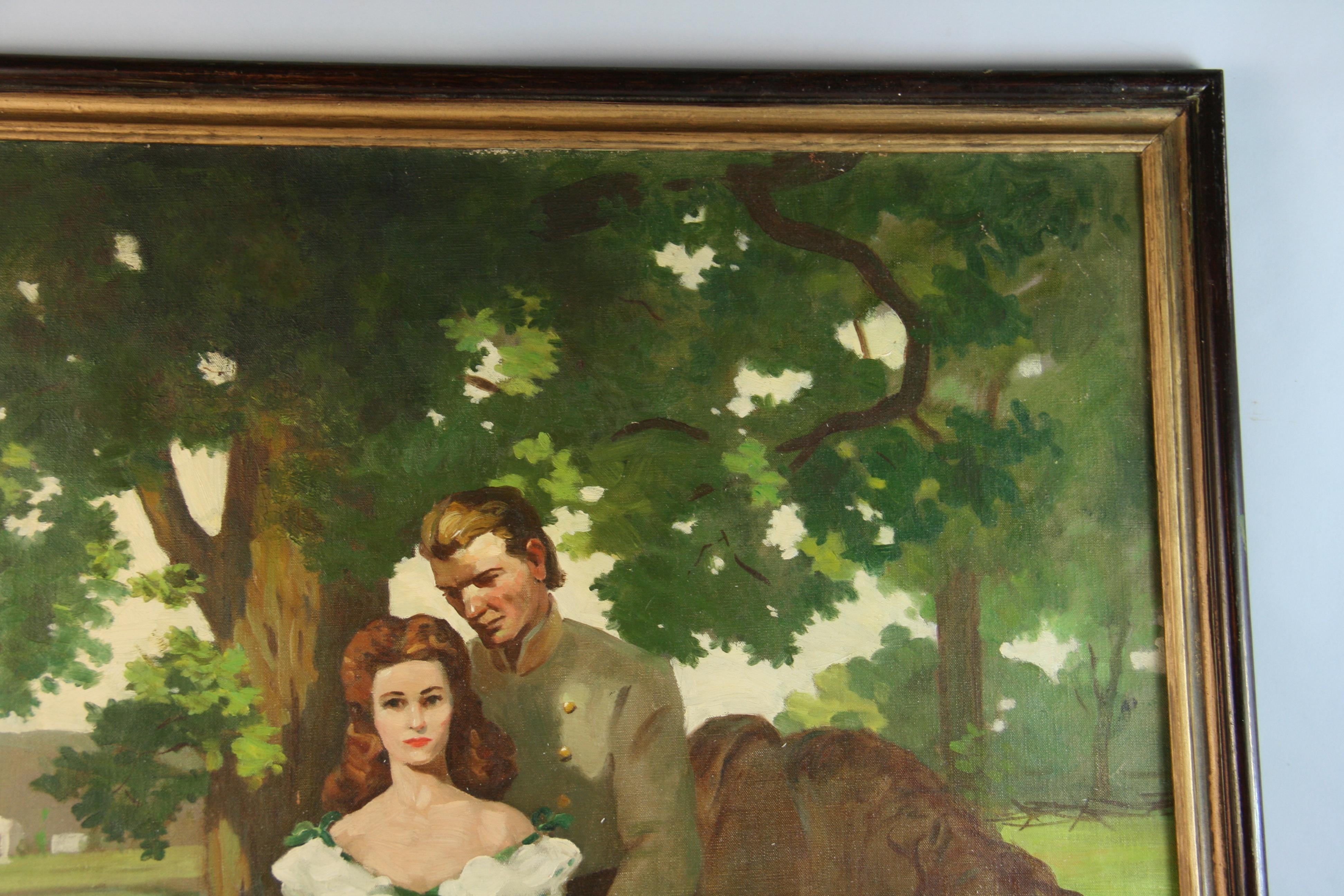 Antique Oil Painting 